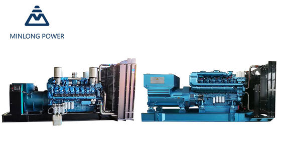 50Hz 1500rpm Cummins Engine 300kw Natural Gas Generator Minlong K19n-G1