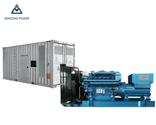 Baudouin Engine 720kw Natural Gas Generator 12m33D960A1bg