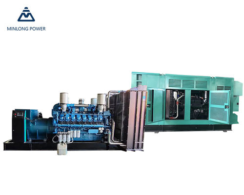 Baudouin Engine 550kw Cummins Gas Generator 12m26D660e301ng