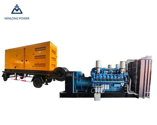 1800rpm 350kw Cummins Gas Genset Air Cooled 6m33D480e311ng