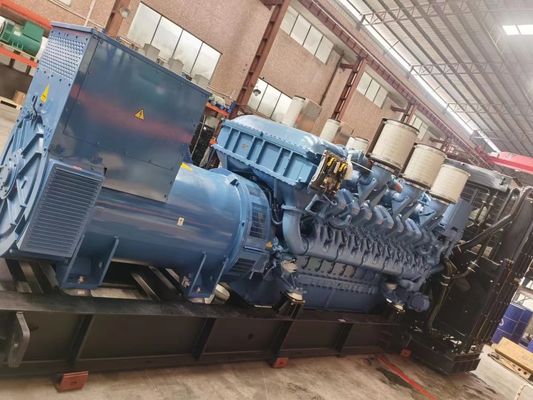10-1000kW Container Diesel Generator Electric Manual Starting System