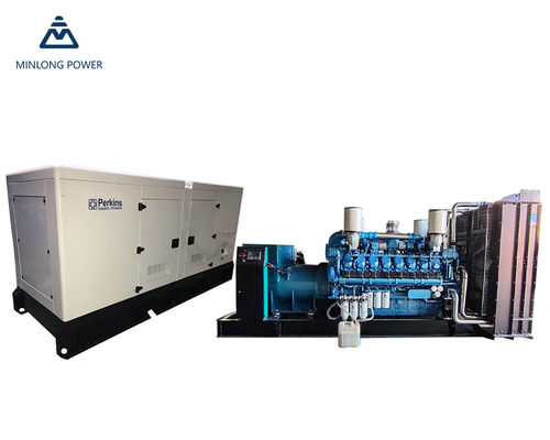 1500rpm Engine 900kw Natural Gas Power Generator Minlong MP16m33